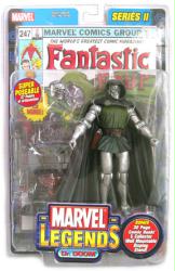 Marvel Legends Series II: Dr. Doom [Doombot variant] action figure (ToyBiz/2002) Sealed in NM package