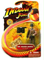 Indiana Jones [Last Crusade] Dr. Henry Jones action figure (Hasbro/2008) New