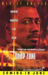 Drop Zone movie poster [Wesley Snipes] video poster/VG