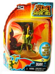 The Secret Saturdays: Duah cryptid figure (Mattel/2009) New