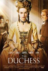 The Duchess movie poster [Keira Knightley/Ralph Fiennes/Hayley Atwell]
