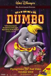 Dumbo movie poster [Walt Disney] 60th anniversary video poster