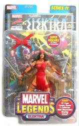 Marvel Legends Series IV: Elektra action figure (Toy Biz/2003) Sealed in NM package