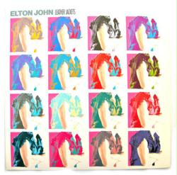 Elton John: Leather Jackets vintage LP/Album poster flat