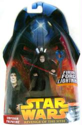 Star Wars [Revenge of the Sith] Emperor Palpatine [#12] action figure (Hasbro/2005) Sealed/NM card