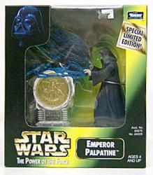 Star Wars [POTF] Emperor Palpatine figure with coin (Kenner/1998)