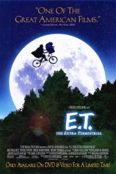 E.T. The Extra-Terrestrial [a Steven Spielberg film] (Video Movie Poster) NM