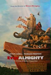 Evan Almighty [w/ Steve Carell] (Theatrical Movie Poster) Good