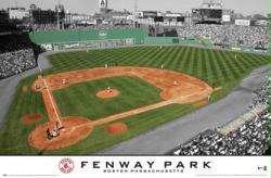 Boston Red Sox: Fenway Park poster (MLB) 34'' X 22 1/4''