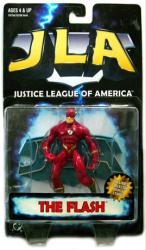 JLA [DC's Justice League of America] The Flash action figure (Kenner/1998) Sealed on VG card