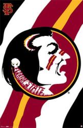 Florida State University Seminoles logo poster (NCAA) 22 1/4'' X 34''