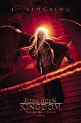 The Forbidden Kingdom movie poster [Li Bingbing as The White Haired Assasssin]