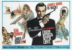 From Russia With Love movie poster [Sean Connery as James Bond] 36'' X 24''