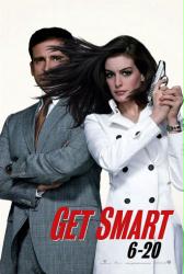 Get Smart movie poster [Steve Carell & Anne Hathaway]