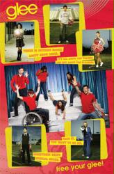 Glee poster: Group (TV show poster) 22 1/4'' X 34''