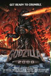 Godzilla 2000 movie poster (27'' X 40'' one-sheet)