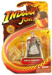 Indiana Jones [Last Crusade] Grail Knight action figure (Hasbro/2008) New