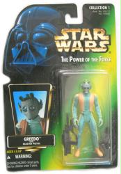 Star Wars [Power of the Force] Greedo action figure (Kenner/1996)