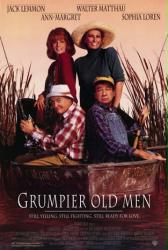 Grumpier Old Men movie poster /Jack Lemmon/Walter Matthau/Sophia Loren