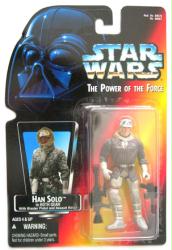 Star Wars [POTF] Han Solo Hoth Gear action figure (Kenner/1995)