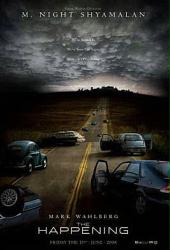 The Happening movie poster [an M. Night Shyamalan film] advance