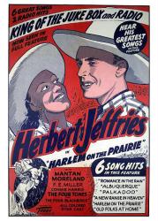 Harlem On the Prairie movie poster (1937) [Herbert Jeffries]