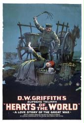 Hearts of the World movie poster [a D.W. Griffith film] 18'' X 24''