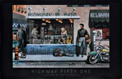 Highway Fifty One poster [James Dean, Marilyn Monroe, Bogart & Elvis]