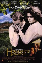Howards End movie poster [Helena Bonham Carter & Anthony Hopkins] NM