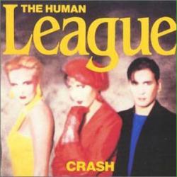 The Human League: Crash vintage LP/Album poster flat
