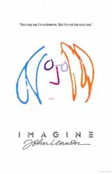 Imagine: John Lennon movie poster (27'' X 40'' reproduction poster)