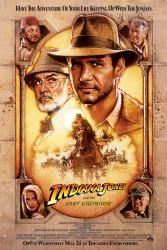 Indiana Jones and the Last Crusade movie poster [Harrison Ford & Sean Connery]