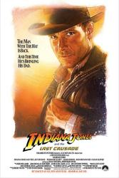 Indiana Jones and the Last Crusade movie poster [Harrison Ford]