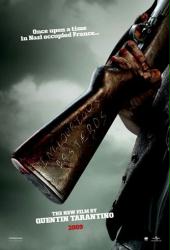 Inglourious Basterds movie poster [a Quentin Tarantino film] advance teaser