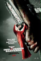 Inglourious Basterds movie poster [a Quentin Tarantino film] Advance