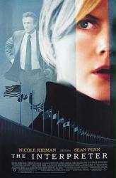 The Interpreter movie poster [Nicole Kidman & Sean Penn] Fair