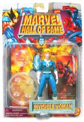 Marvel Hall of Fame: Invisible Woman action figure [Fantastic Four] (ToyBiz/1996) Sealed on Good card