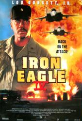 Iron Eagle IV movie poster [Louis Gossett Jr.] video poster