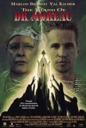 Island of Dr. Moreau, The [w/ Marlon Brando & Val Kilmer] (Video Movie Poster) NM