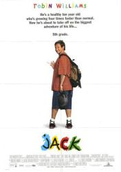 Jack movie poster [Robin Williams] a Francis Ford Coppolo film (1996)