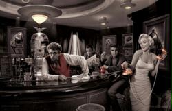 Java Dreams poster [James Dean/Marilyn Monroe/Humphrey Bogart/Elvis]