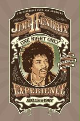 Jimi Hendrix Experience poster: One Night Only (24'' X 36'')