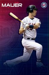 Joe Mauer poster [2010] Minnesota Twins (22 1/4'' X 34'' poster)
