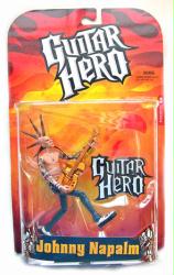 Guitar Hero: Johnny Napalm action figure (McFarlane/2007) Sealed on NM card