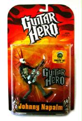 Guitar Hero: Johnny Napalm [Variant] action figure (McFarlane/2007) Sealed on NM card
