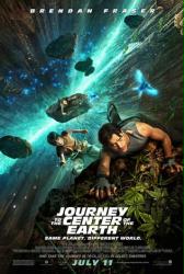 Journey to the Center of the Earth movie poster [Brendan Fraser] 2008