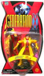 X-Men Generation X: Jubilee action figure (ToyBiz/1995) Sealed on Fair card