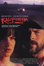 Kalifornia movie poster [Brad Pitt & Juliette Lewis] video poster