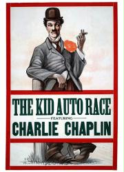 The Kid Auto Race movie poster [Charlie Chaplin] 18'' X 24''
