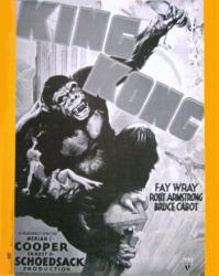 King Kong movie poster [Fay Wray] (1933) 22'' X 28''